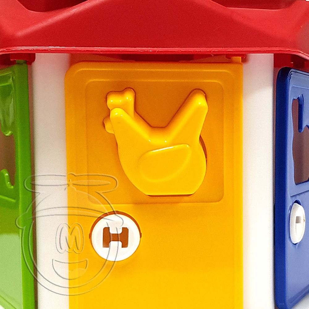 Къща сортер с ключалки