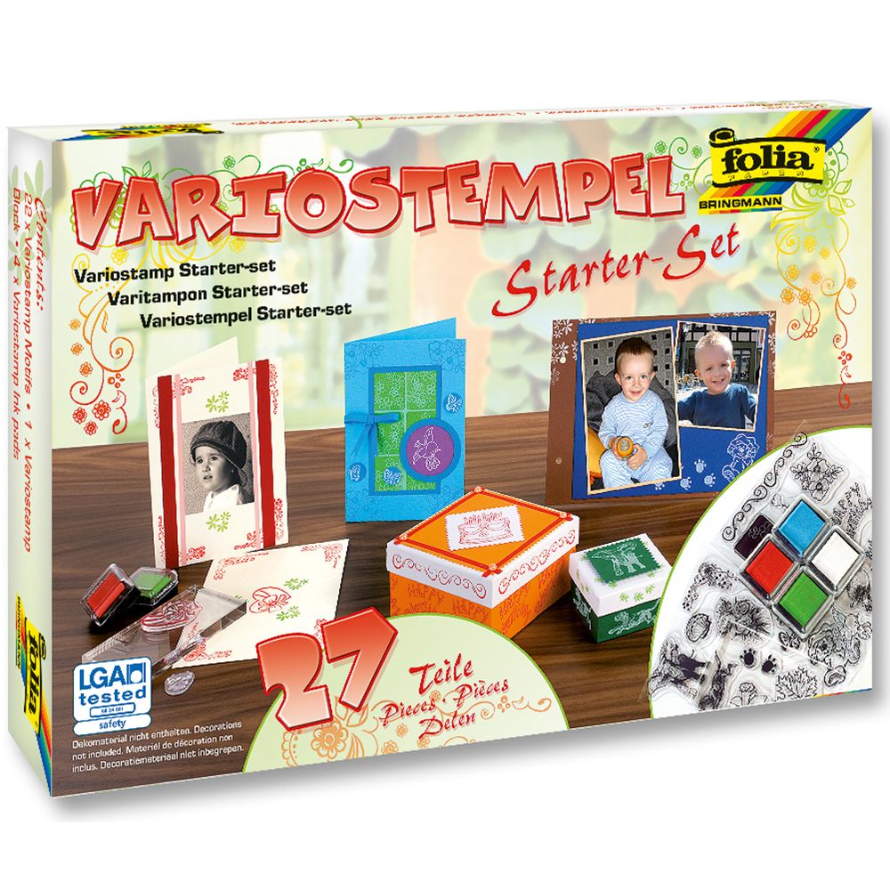 Folia Bringmann, Творчески комплект с печати, 27 части