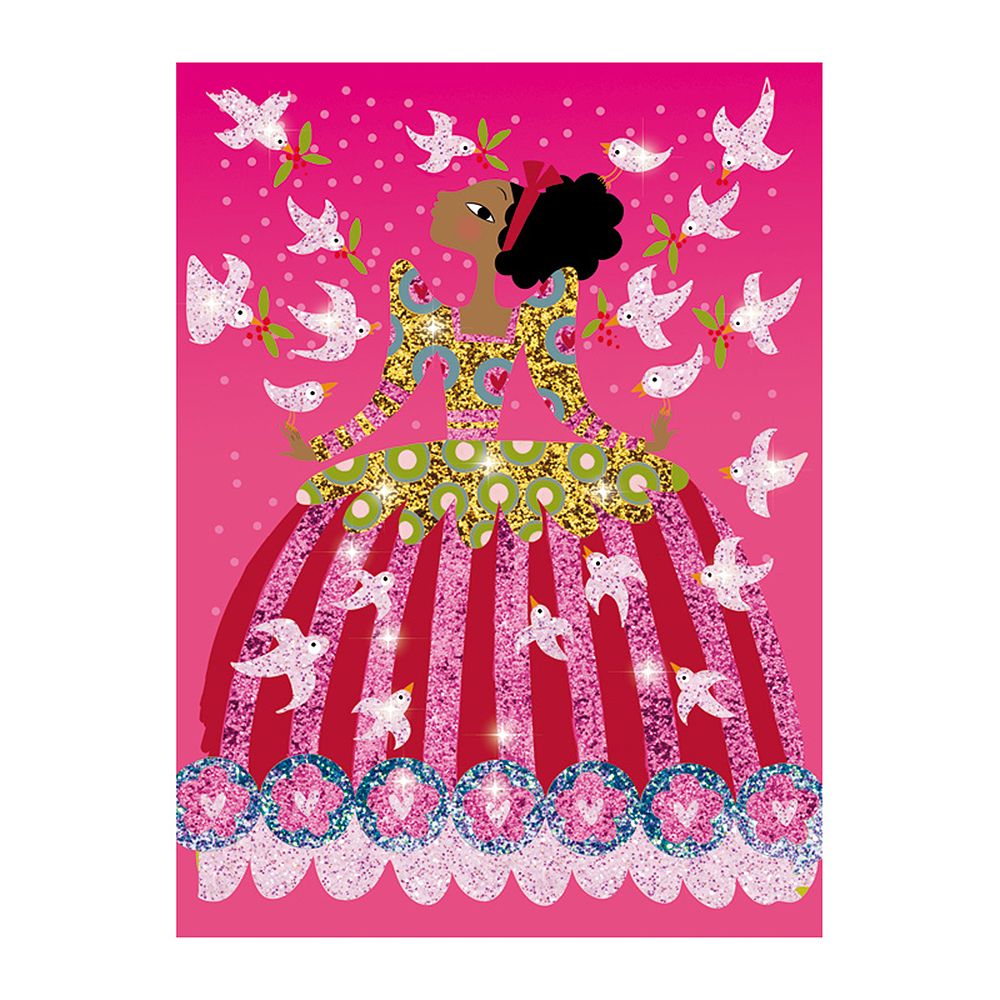 Комплект за рисуване с брокат, Облекла