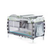 Детска кошара за спане и игра Казабланка Нео, , сива