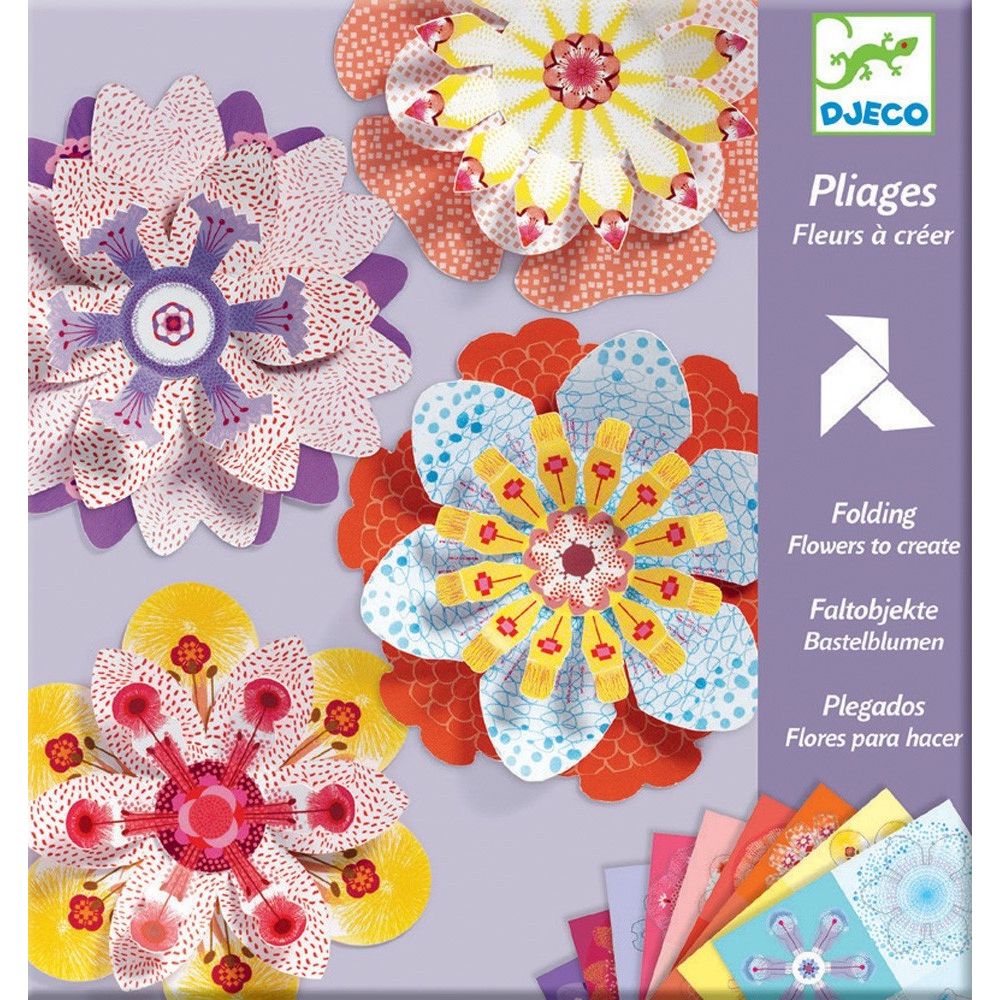 Djeco, Оригами, Цветя