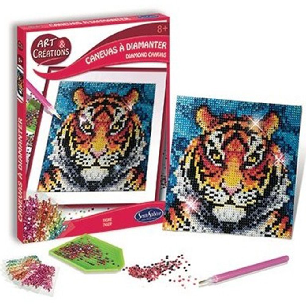 Създай сама от камъчета, Тигър