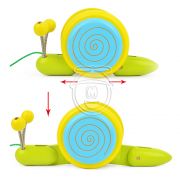 Дървена играчка за дърпане, Охлюв