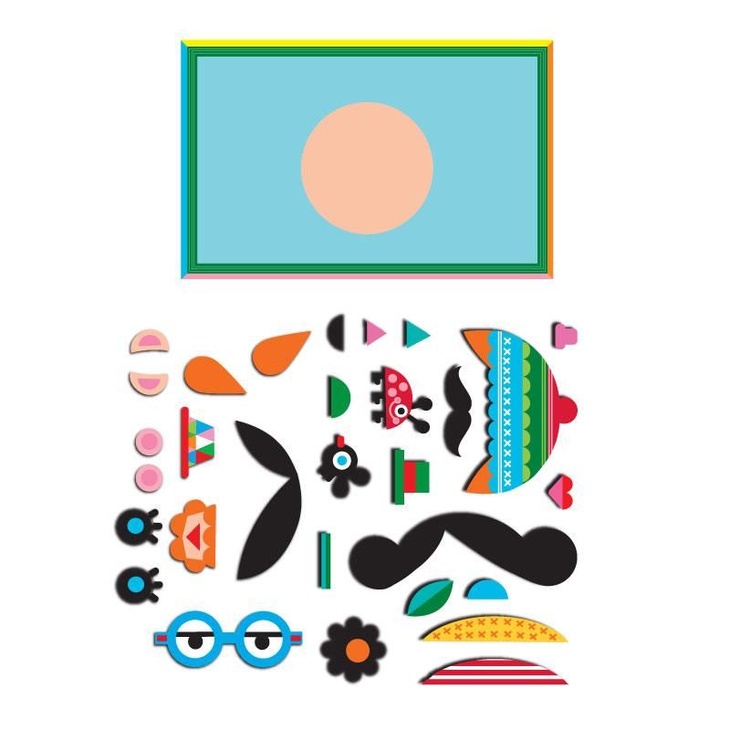 Магнитна игра, Лица