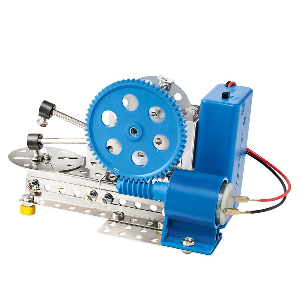 Метален конструктор, Устройства със зъбни колела - 6 модела, 250 части