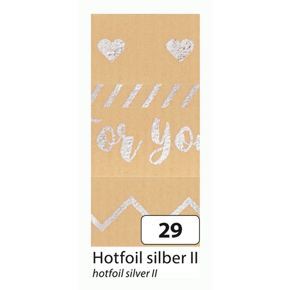 Декоративно тиксо със сребърен печат, За теб