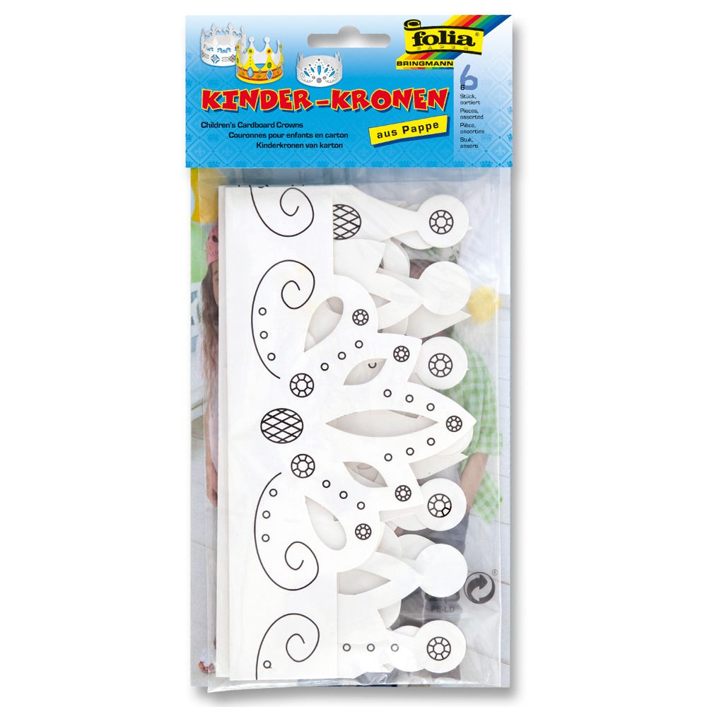 Folia Bringmann, Комплект корони за оцветяване, 6 бр.
