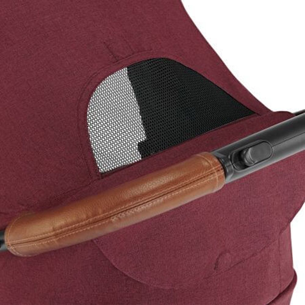 Бебешка количка Grande 2020, червена, 0-15 кг