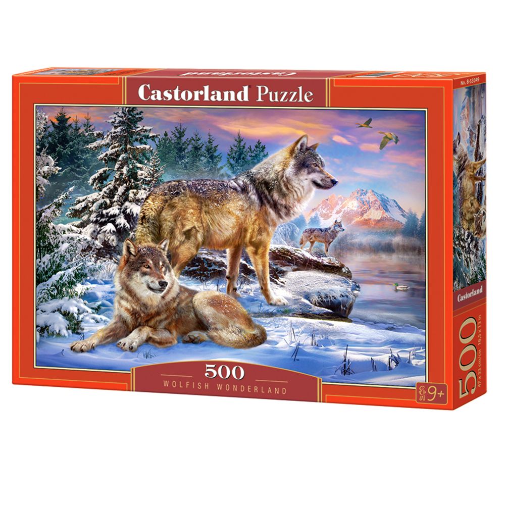 Castorland, Вълци, пъзел 500 части