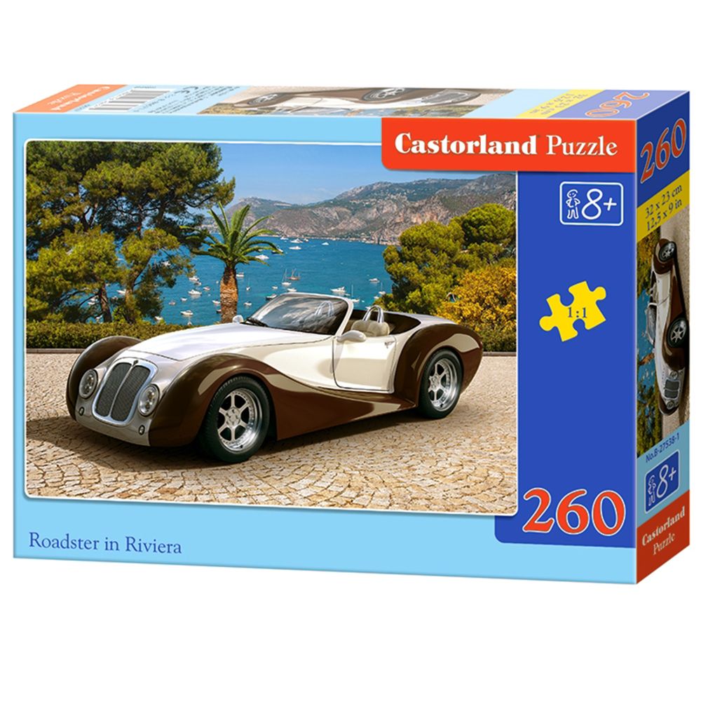 Castorland, Роудстър на ривиера, пъзел 260 части