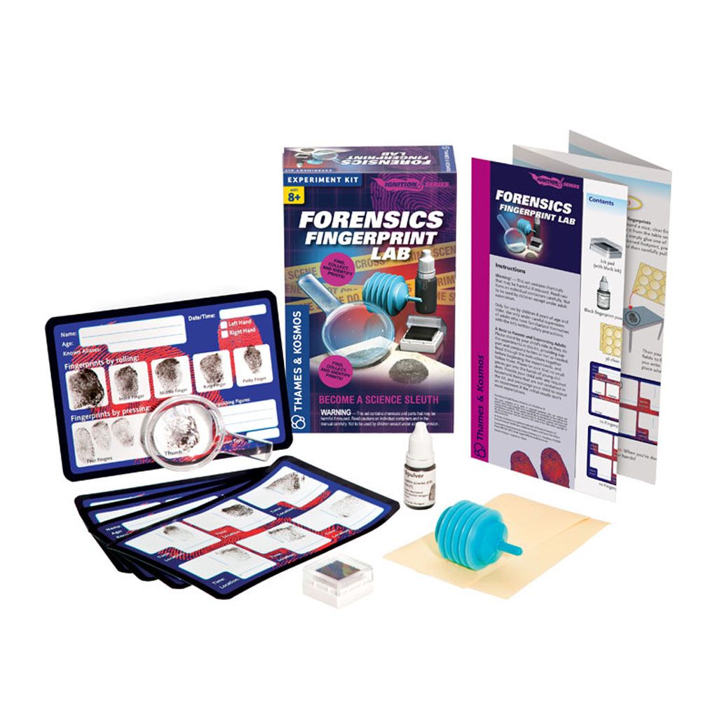 Съдебно медицинска лаборатория за пръстови отпечатъци