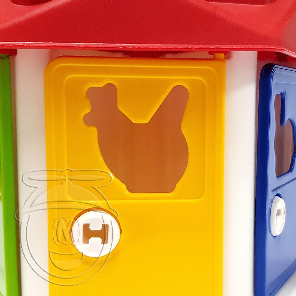 Къща сортер с ключалки