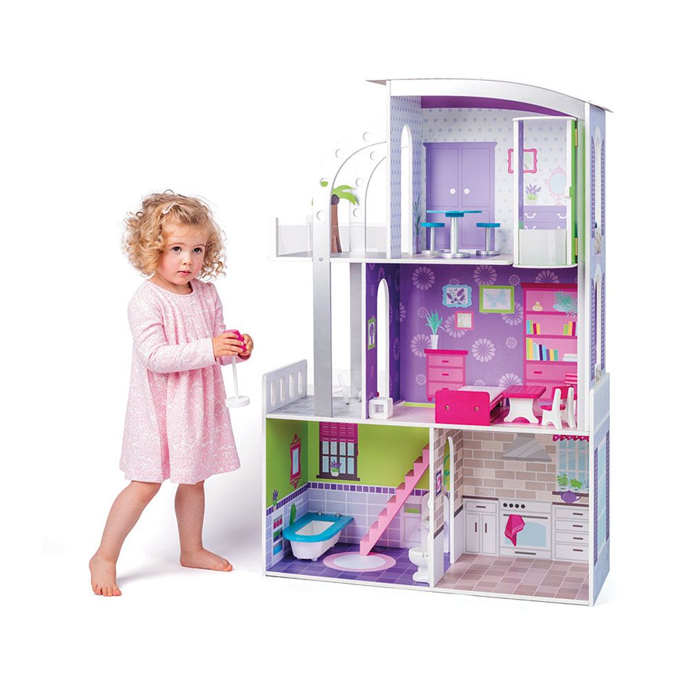 Голяма къща за кукли с обзавеждане, Прованс