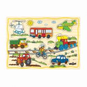 Дървен пъзел с дръжки, Превозни средства