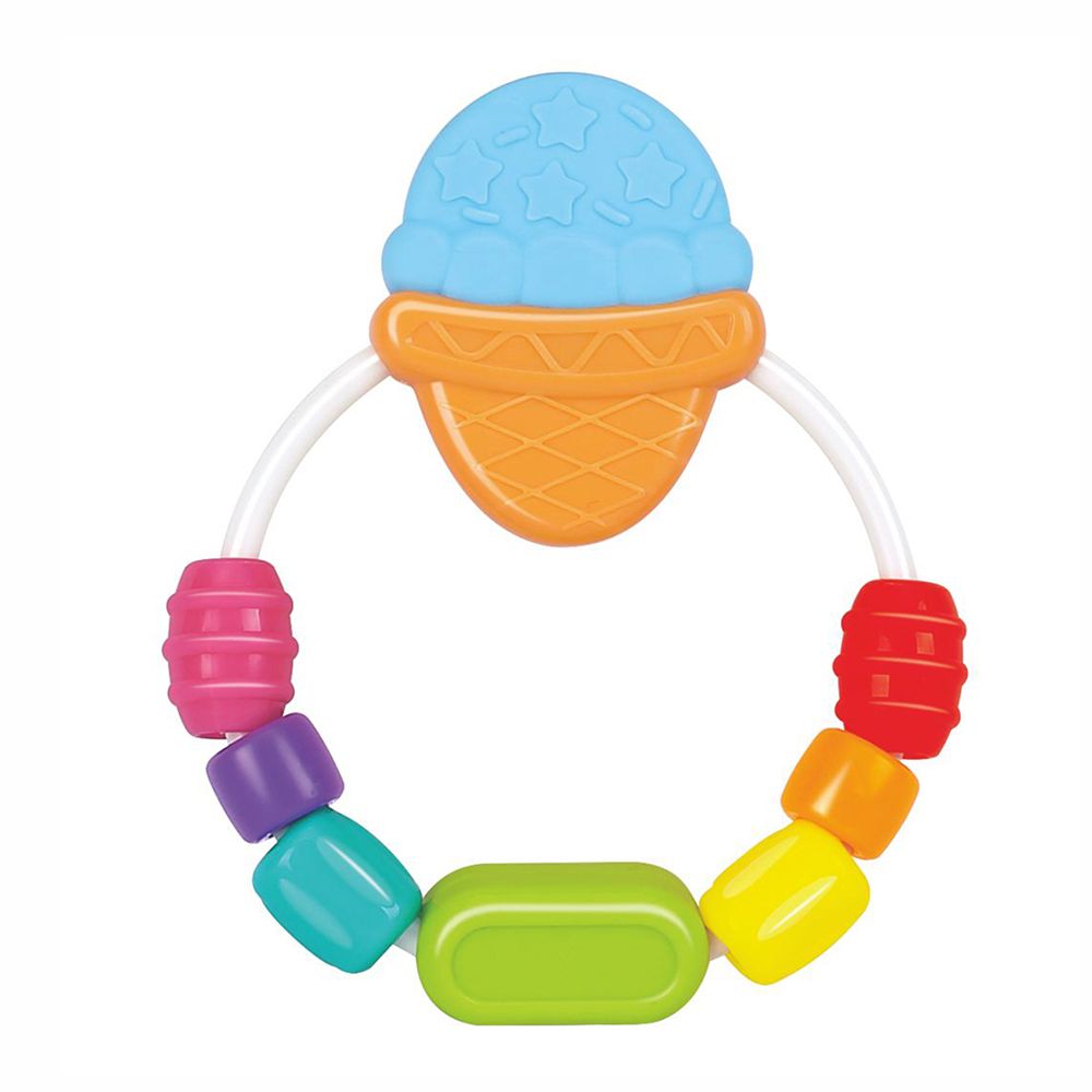 Бебешка гризалка с цветни мъниста