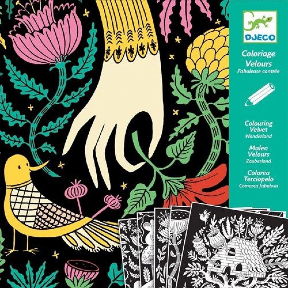 Djeco, Картина за оцветяване, Приказка