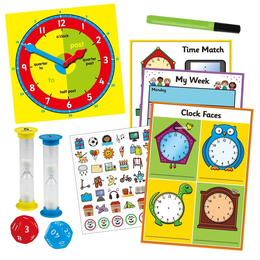 Детски комплект за обучение, Колко е часът?