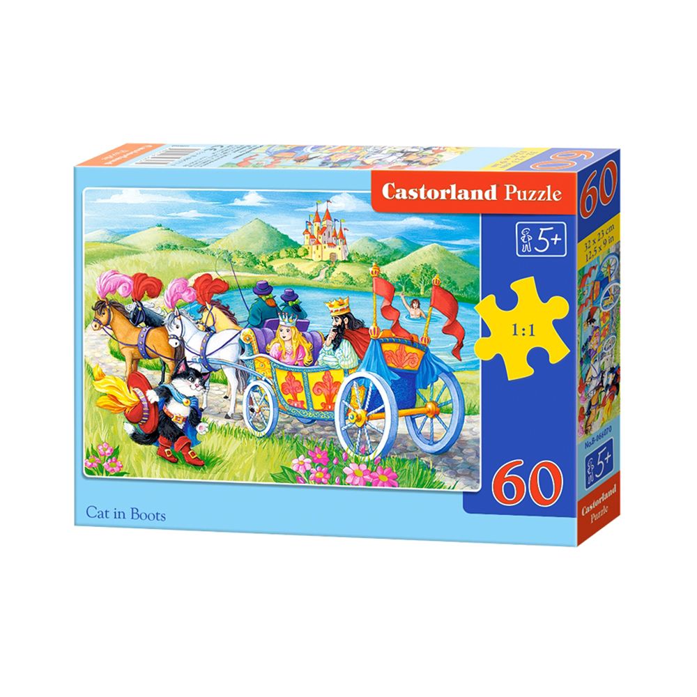Castorland, Котаракът в чизми, пъзел 60 части
