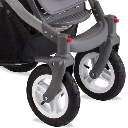 Комбинирана количка Pro 2 в 1 еко кожа, Amelis, скай