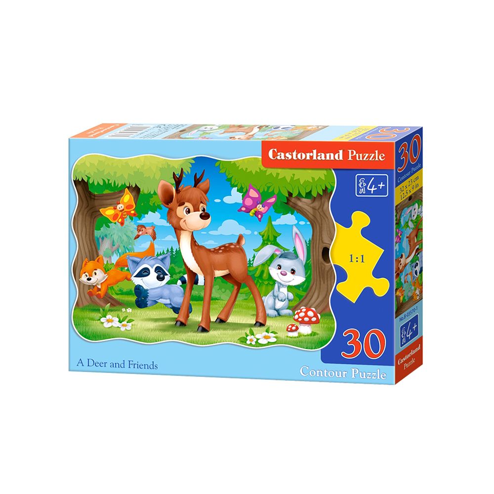 Castorland, Еленче и приятели, пъзел 30 части