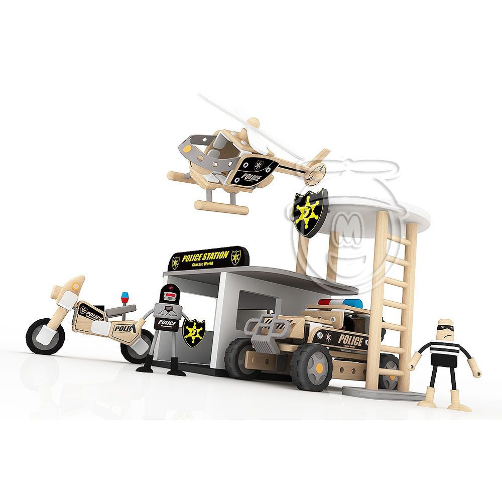 Classic world, Дървен конструктор, Полицейски участък