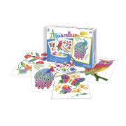Aquarellum Junior, Комплект за рисуване с акварелни бои, Птици