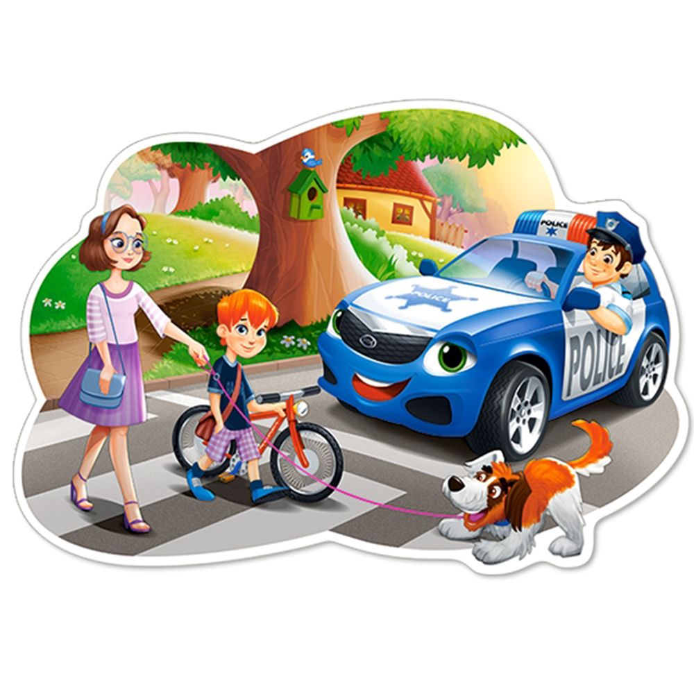 Полицай на работа, пъзел 12 части