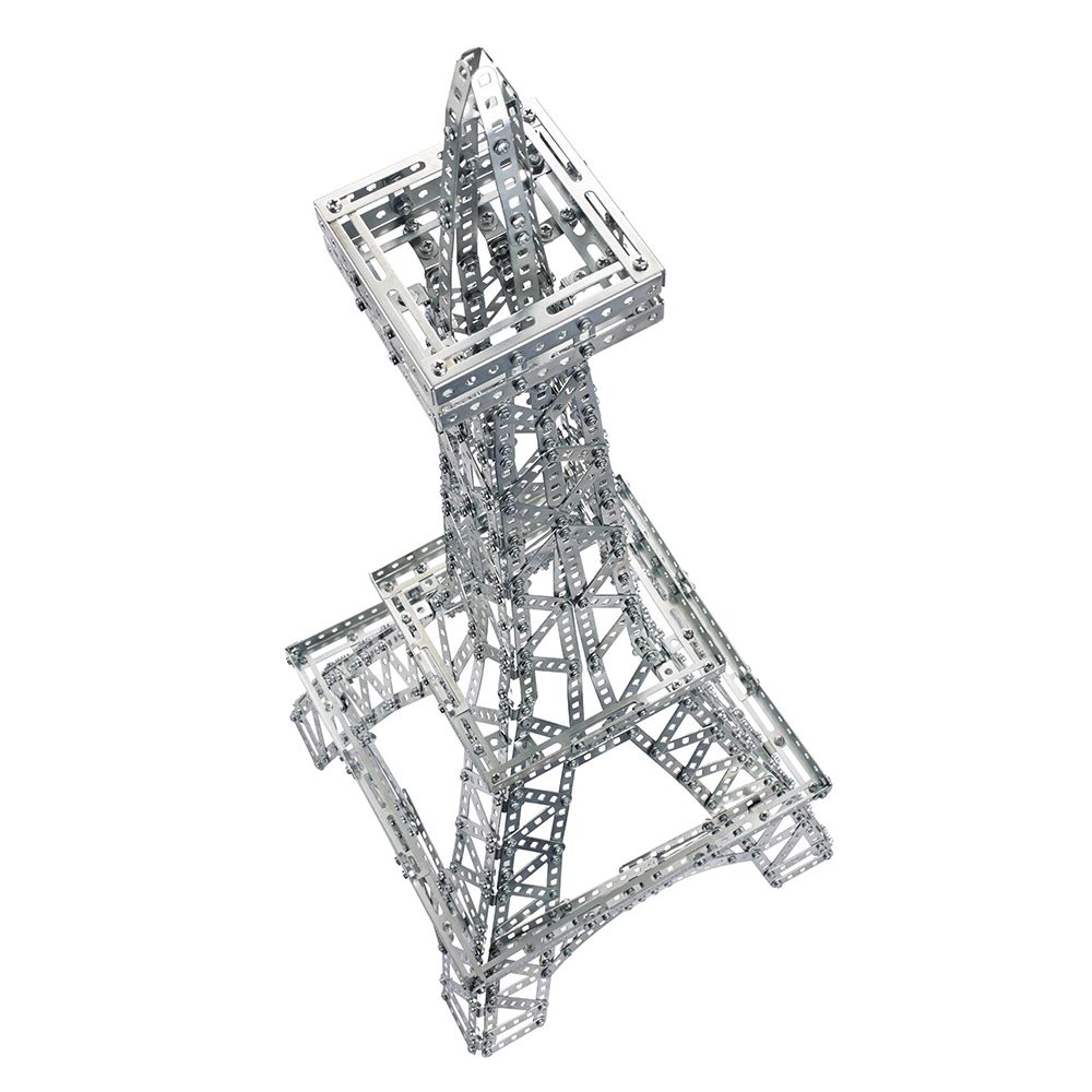 Метален конструктор, Айфеловата кула с LED светлини