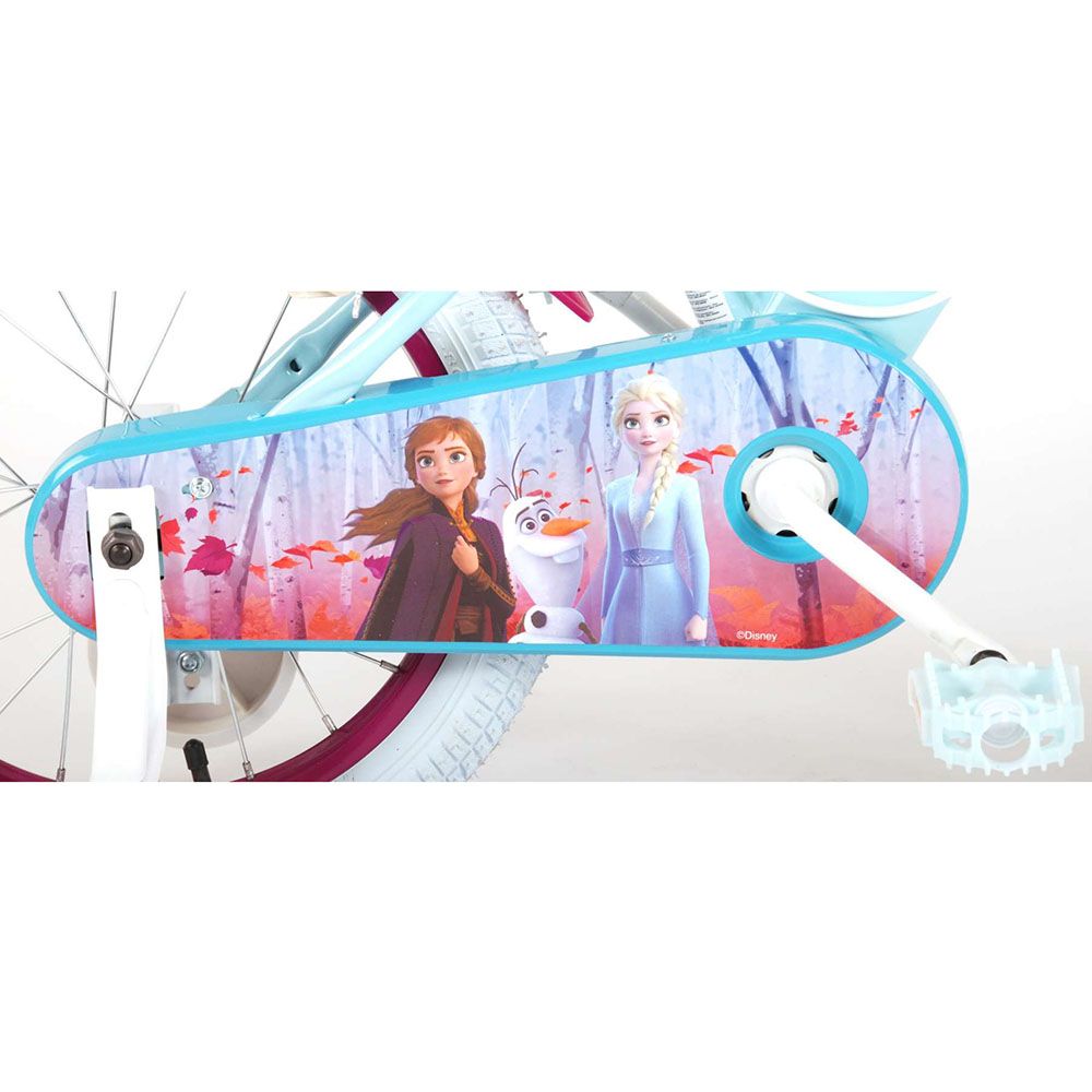 Детски велосипед с помощни колела Дисни Frozen 2, 16 инча