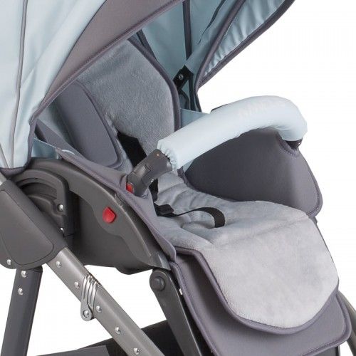 Комбинирана количка Pro 2 в 1 еко кожа, Amelis, скай