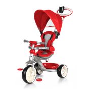 Триколка Денвър с дръжка, , червена