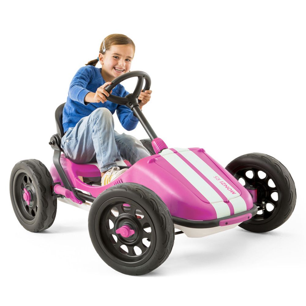 Картинг кола с педали, MONZI-RS, розова