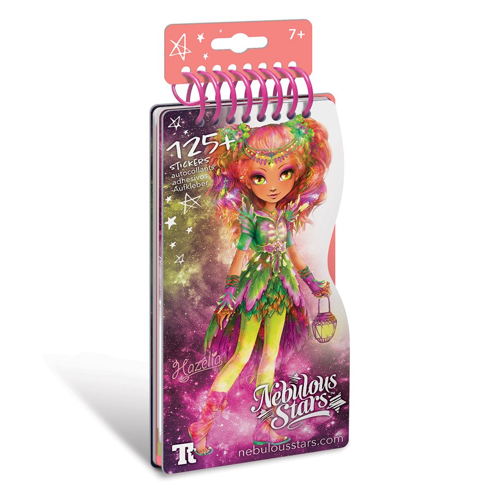 Nebulous Stars, Книжка за рисуване със шаблони и стикери, Мода с Хазелия