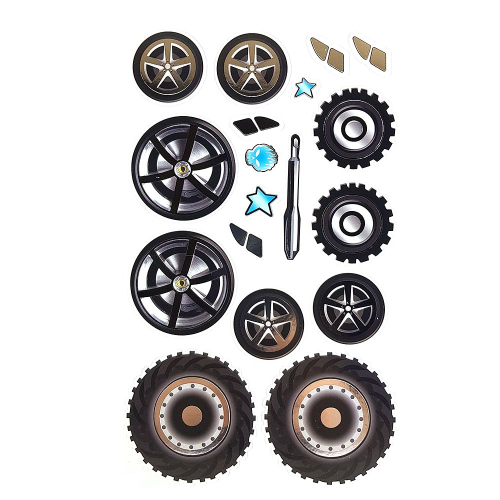 Книжка за рисуване със стикери и шаблони, Страхотни автомобили