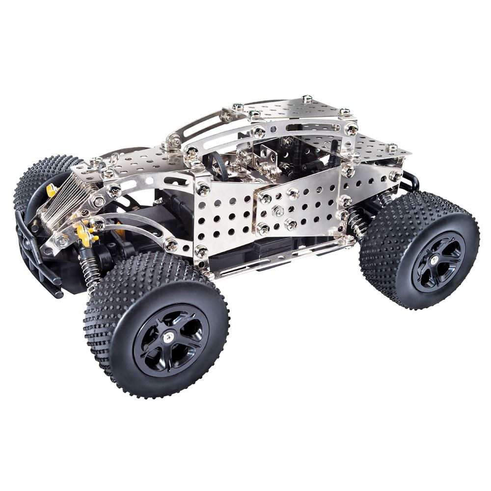 Метален конструктор, Пикап с дистанционно управление - 2.4 Ghz, 2 модела, 350 части