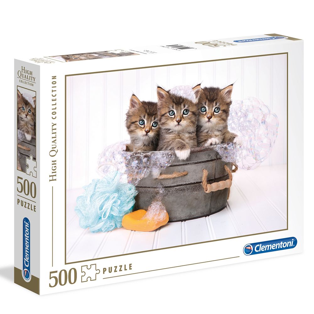 High quality collection, Котета на баня, пъзел 500 части, Clementoni