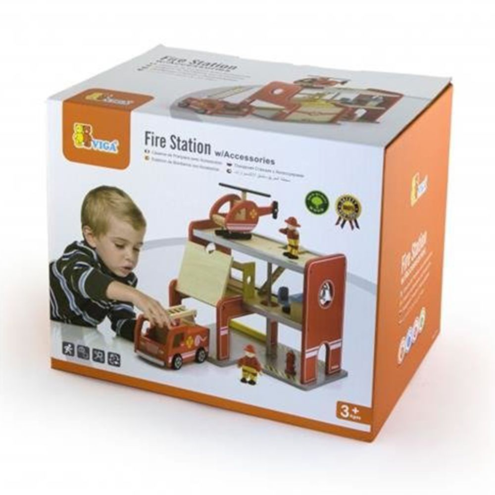 Дървена пожарна станция