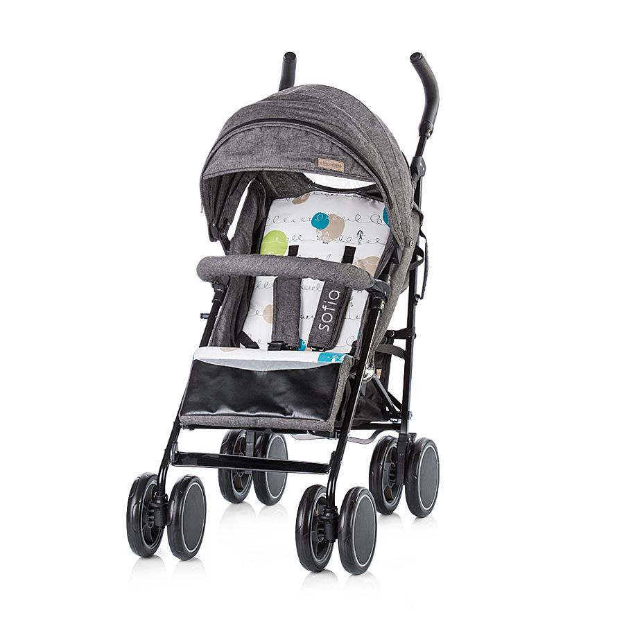 Chipolino, Детска лятна количка София, черна