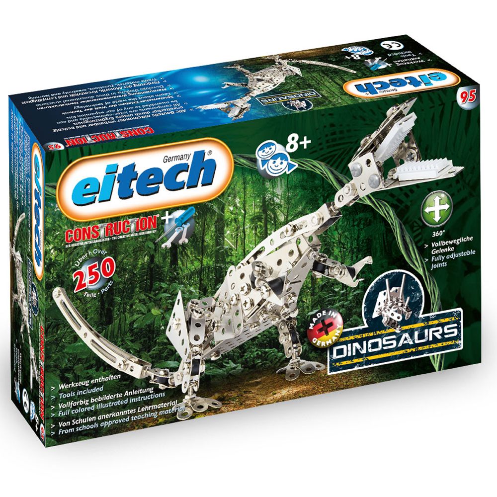 Eitech, Метален конструктор, Динозавър T-REX, 250 части