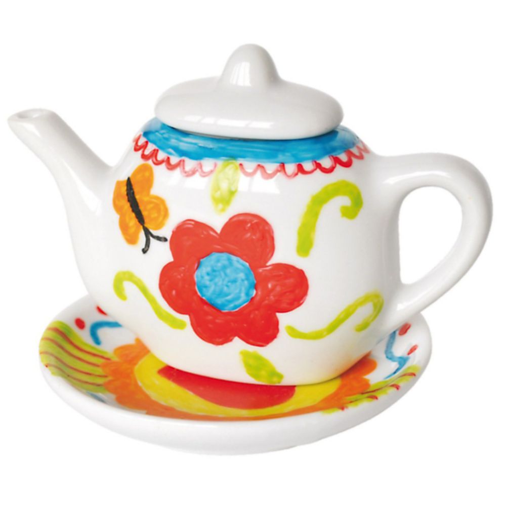 Нарисувай сервиз за чай