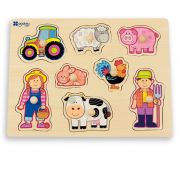 Пъзел с дръжки Ферма