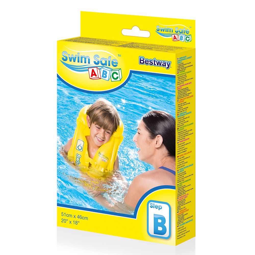 Надуваема спасителна жилетка с яка