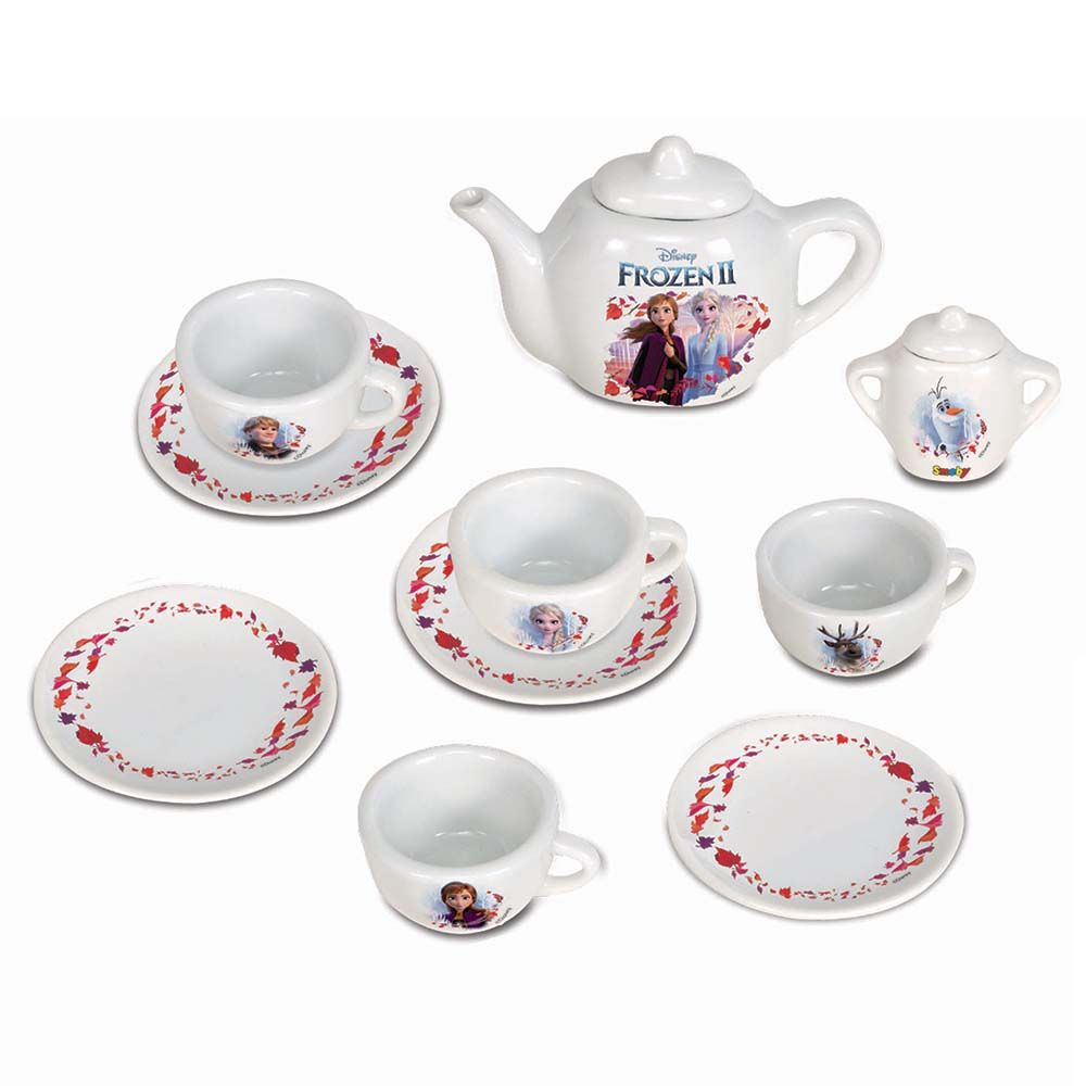 Smoby, Детски порцеланов сервиз за чай, Frozen 2