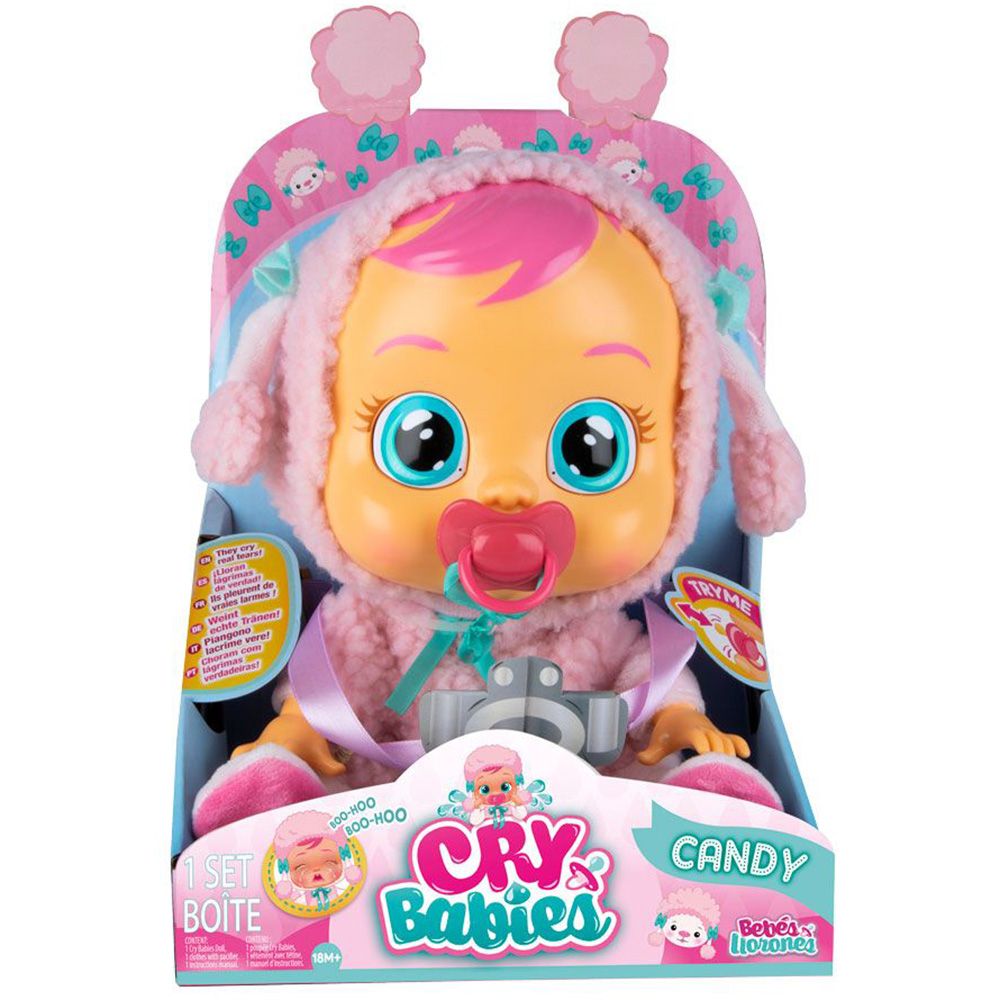 CRYBABIES, Плачеща кукла, Candy, IMC TOYS