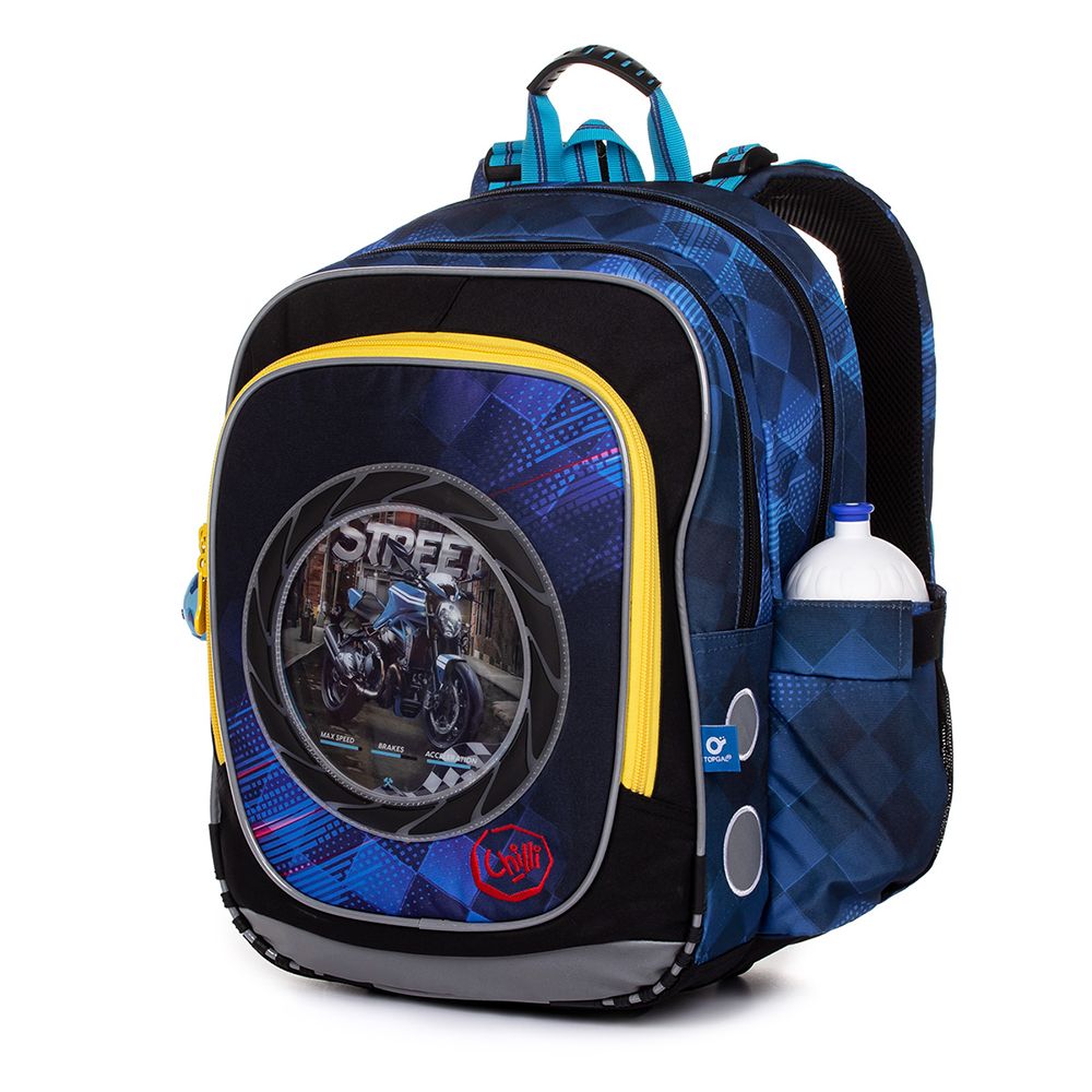 Анатомична ученическа раница, Живот на скорост