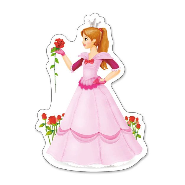 Красиви принцеси, пъзел с 4, 5, 6 и 7 части