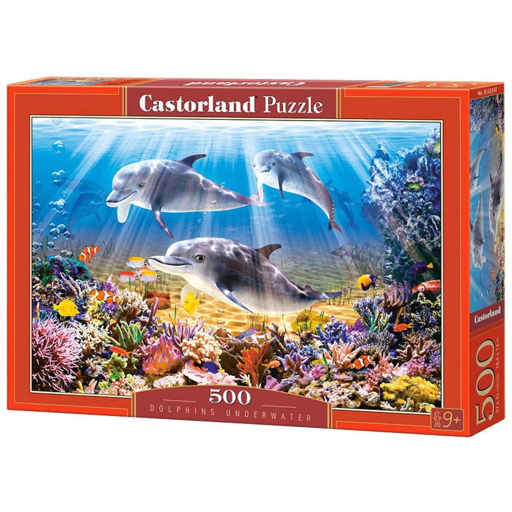 Castorland, Делфини, пъзел 500 части