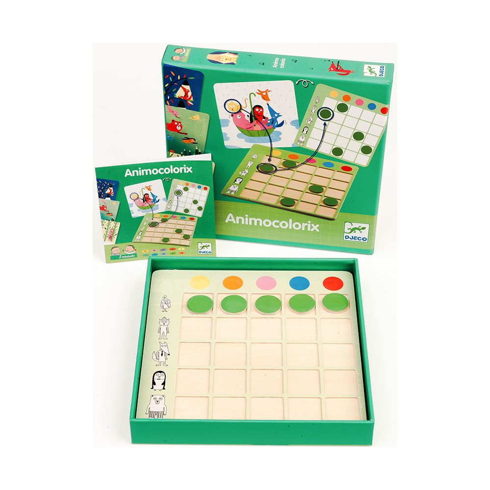 Образователна игра, Познай цвета