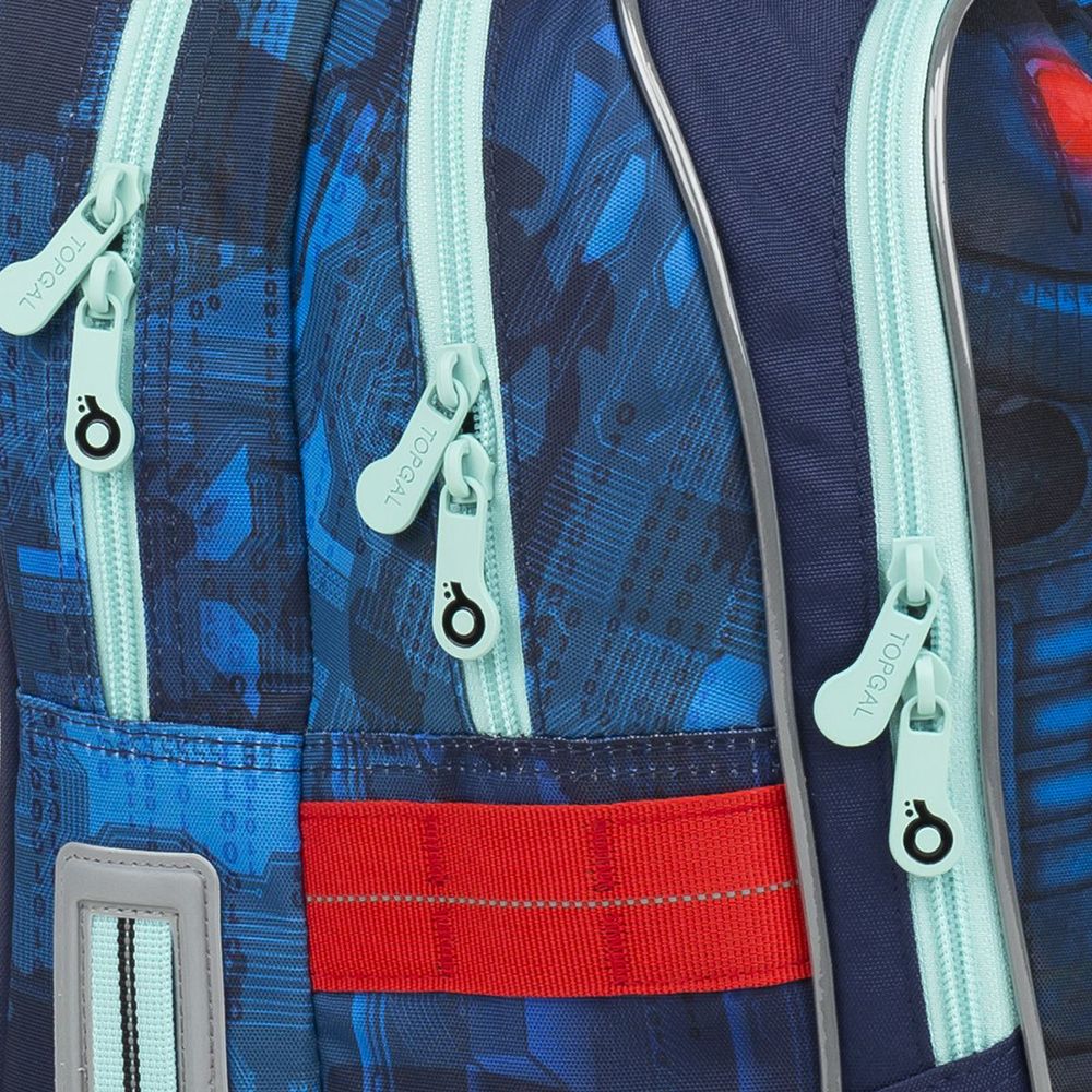 Анатомична ученическа раница, Син робот