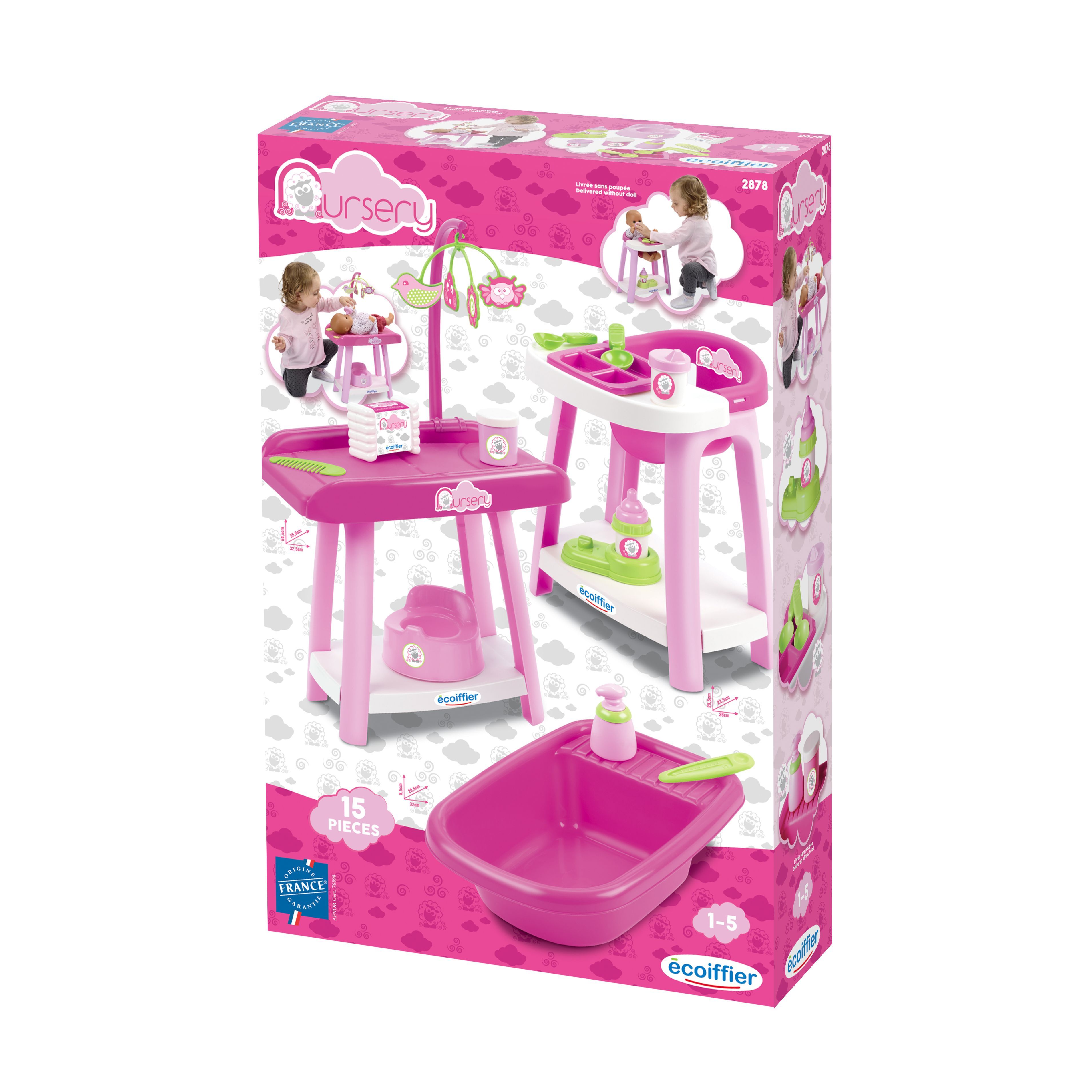 Kът за кукли 3 в 1